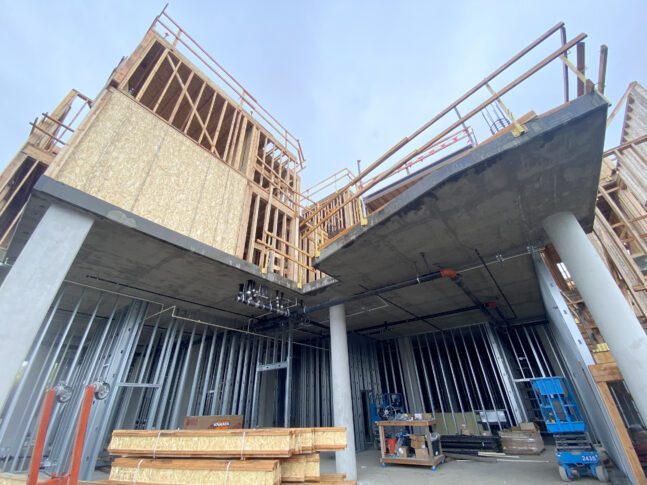 Timber Street Senior Housing, affordable housing, Newark, California, lobby<br /><small>VMWP</small>